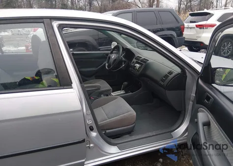 2005 Honda Civic Vp z USA, uszkodzony, nr VIN 1HGES16325L025559